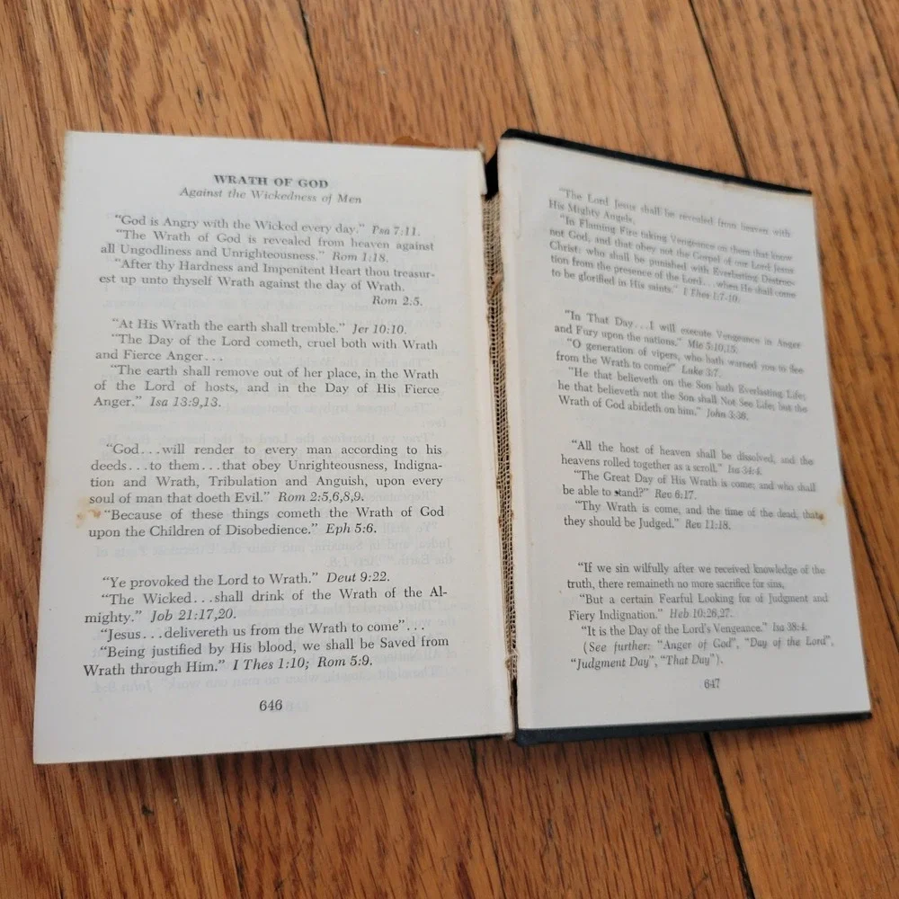 Best Bible Verses Halley Second Ed Hardcover 1952 Religious Study Christian Gift